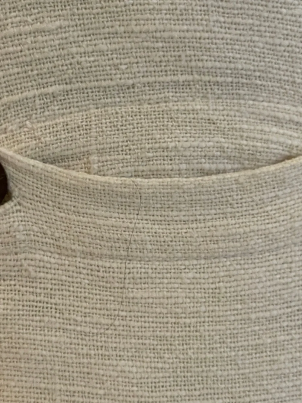 NWOT West Elm Striped Euro Sham with Woven Texture